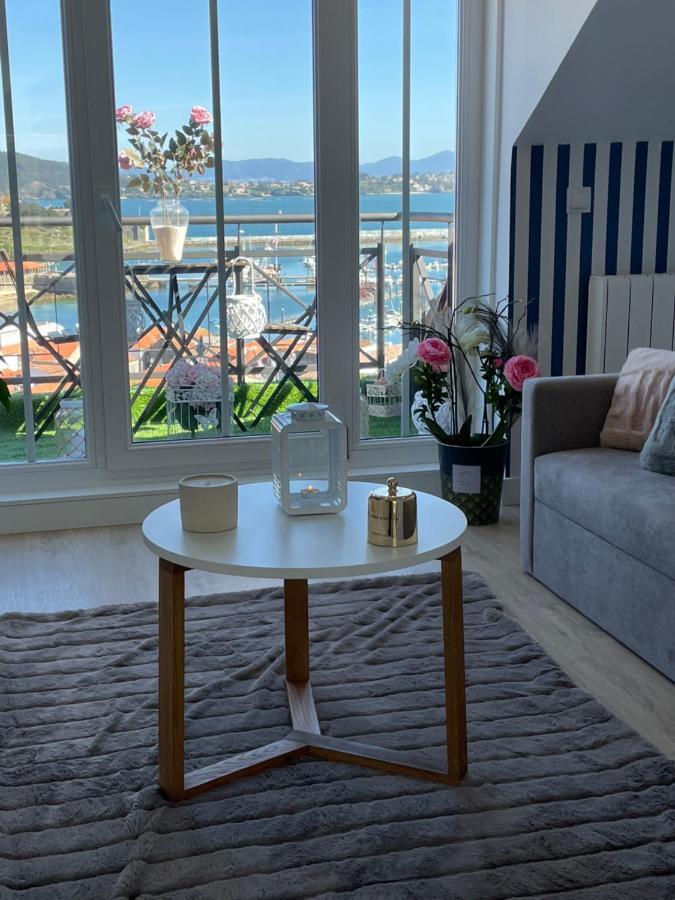 Estudio Impresionantes Vistas Con Terraza Y Piscina Baiona Εξωτερικό φωτογραφία