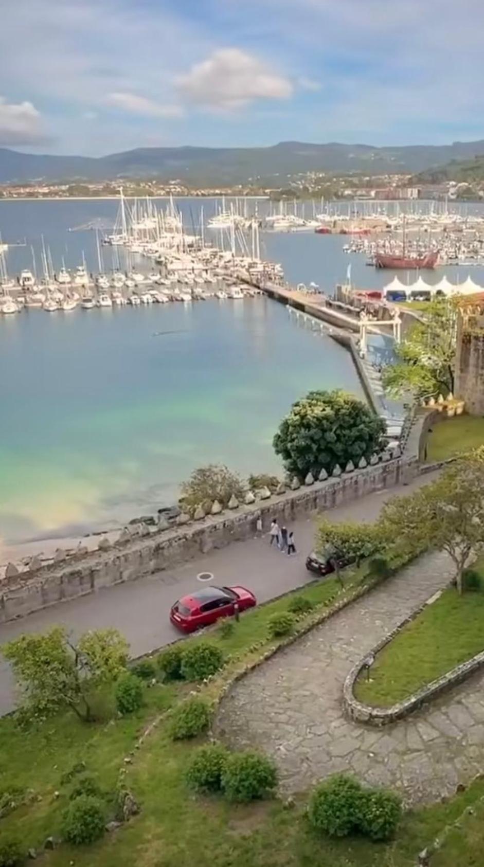 Estudio Impresionantes Vistas Con Terraza Y Piscina Baiona Εξωτερικό φωτογραφία